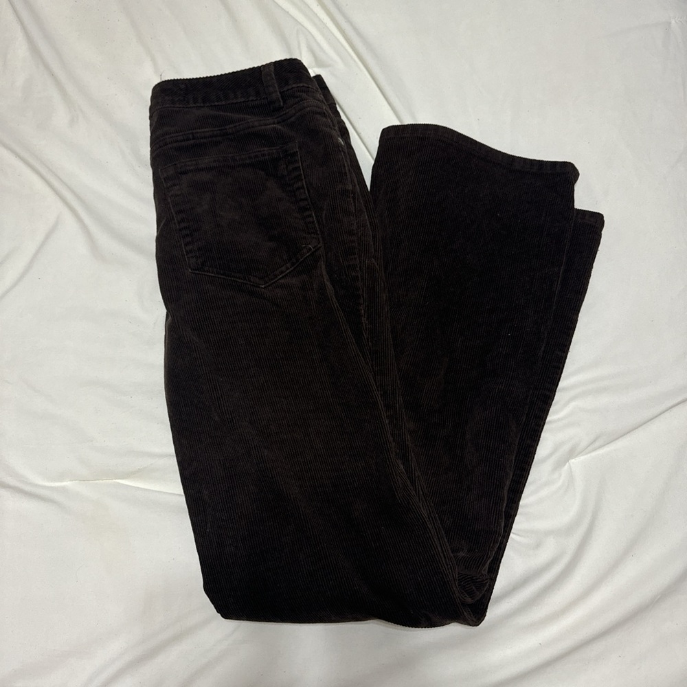 Brown Corduroy Flare Pant